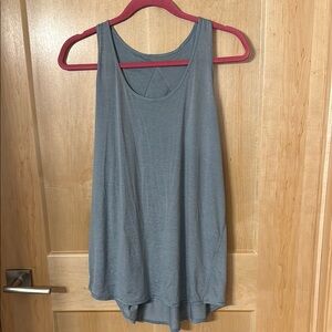 Women's Gray Sleeveless Top